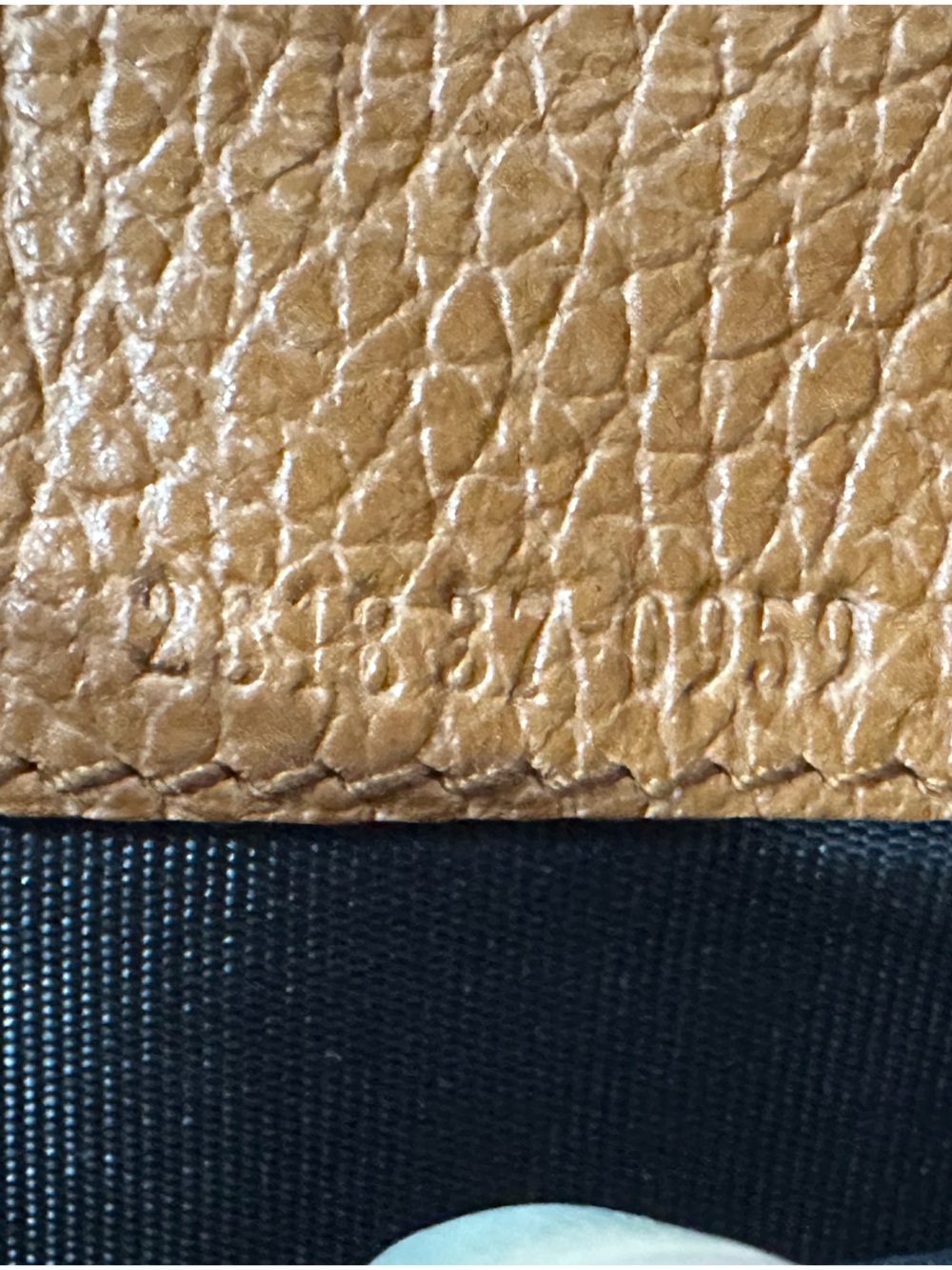 Gucci Signoria Continental Pebbled Leather Wallet Tan Silver-tone Logo Plaque - Picture 14 of 16